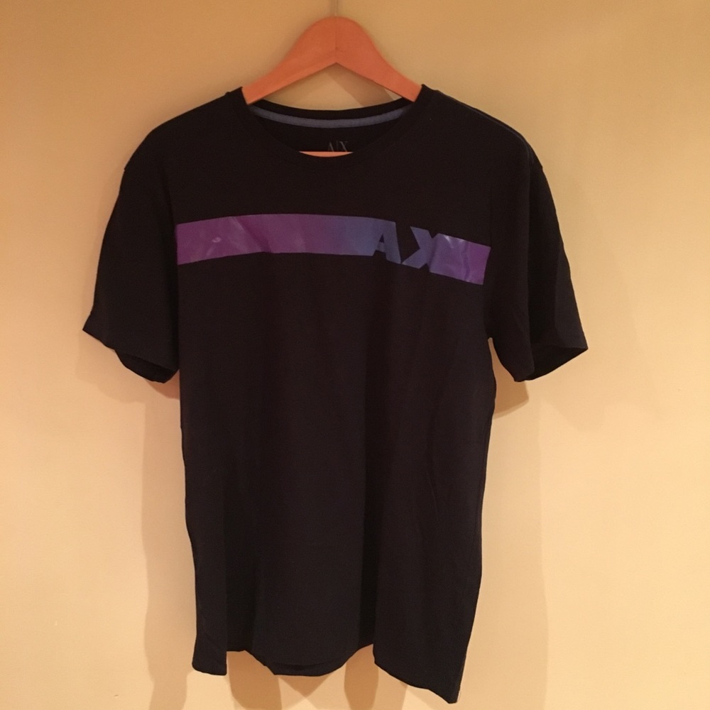 Armani Exchange Black T-Shirt